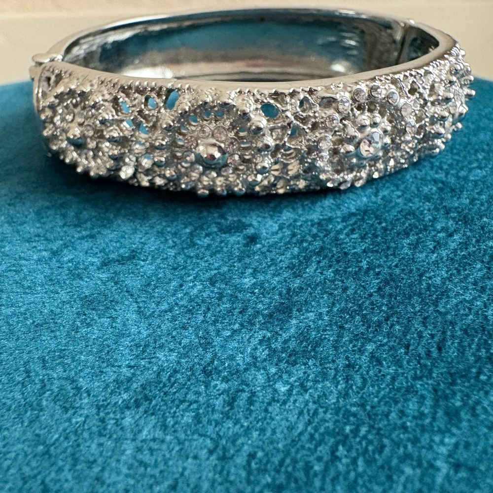 Silver Crystal Bracelet